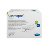Cosmopor silicone Повязка-пластырь на рану 7.2 см х 5 см 10 шт