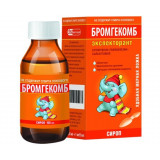Бромгекомб экспекторант сироп 2 мг+50 мг+1 мг/5 мл 100 мл