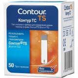Contour TS тест-полоски для глюкометра 50 шт