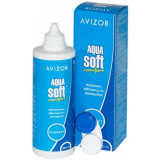 Avizor aqua soft раствор для контактных линз 350мл +контейнер