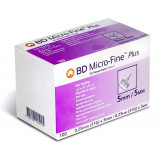 Иглы для шприц-ручки BD Micro-Fine Plus 0,25 мм (31G) x 5 мм одноразового использования 100 шт