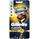 Gillette fusion proglide power silver станок +1 кассета