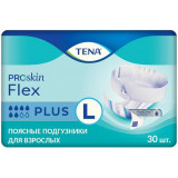 Tena flex plus подгузники для взрослых р.l 83-120см 30 шт