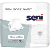 Seni soft пеленка гигиеническая впитывающая 40х60см 30 шт basic