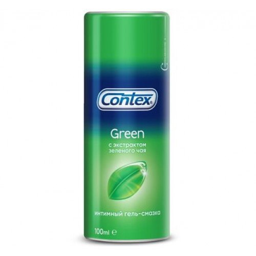 Contex гель-смазка Green с экстрактом зеленого чая 100 мл