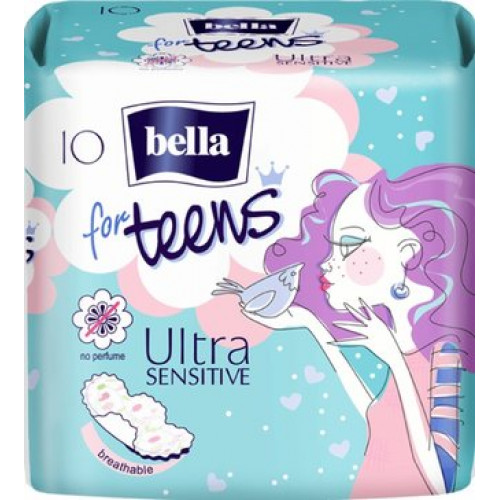 Bella for teens прокладки ultra sensitive 10 шт