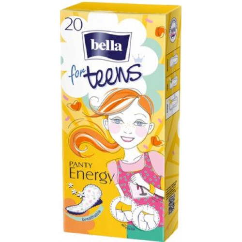 Bella for teens прокладки ежедневные energy deo 20 шт