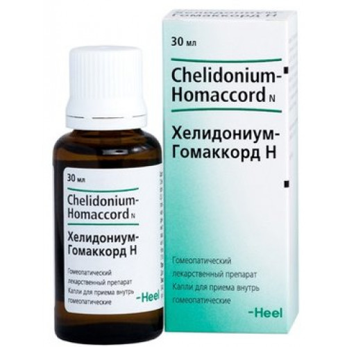 Хелидониум-гомаккорд н капли 30мл