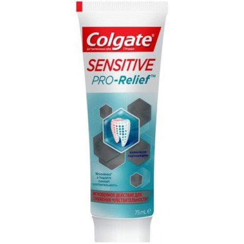 Colgate для чувствительных зубов паста зубная sensitive pro-relief 75мл