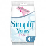 Venus 3 Simply Бритва женская одноразовая 4 шт