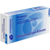 Флуоксетин-канон капс. 20мг 30 шт канонфарма
