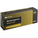 Метронидазол медисорб таб 250мг 20 шт