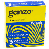 Ganzo презерватив 3 шт classic