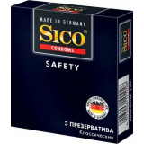 Презервативы Sico Safety Классические 3 шт