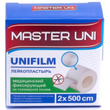 Master uni лейкопластырь полимерная основа 2х500см юнифилм