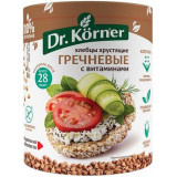 Dr.korner хлебцы 100г гречневые с витаминами