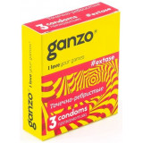 Ganzo презерватив 3 шт extase