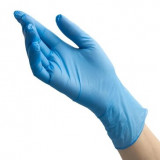 Перчатки нитриловые р.L 1 пара нестерильные диагностические неопудренные текстурованные на пальцах