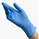 Перчатки нитриловые р.M 1 пара нестерильные диагностические неопудренные текстурованные на пальцах