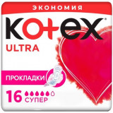 Kotex Ultra Net Super прокладки 16 шт
