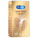Презервативы Durex Real Feel для естественных ощущений, безлатексные 12 шт