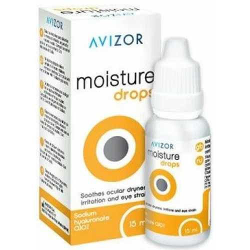 Avizor moisture drops капли для линз 15мл