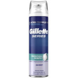 Gillette series пена для бритья защита 250мл (protection)