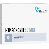 L-тироксин таб 50мкг 50 шт озон