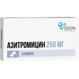 Азитромицин капс. 250мг 6 шт озон