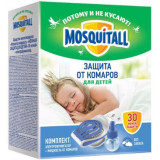 Mosquitall нежная защита комплект для детей электрофумигатор+жидкость 30 ночей