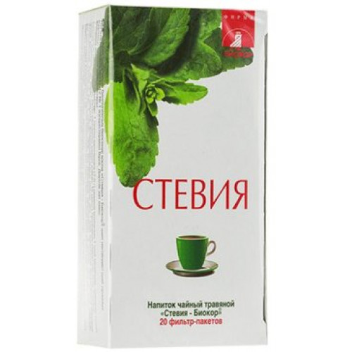 Биокор чайный напиток 2г 20 шт стевия