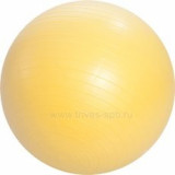 Тривес мяч гимнастический желтый d 55 см m-255 abc
