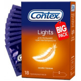 Презервативы Contex Lights особо тонкие 18 шт