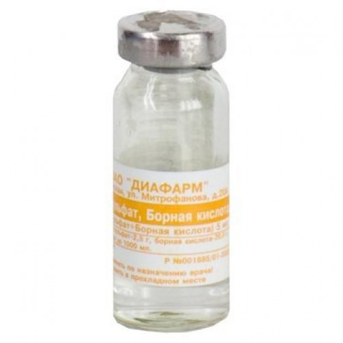 Цинка сульфат-диа капли гл. 0.25% 10мл фл-кап. пл.