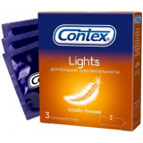 Презервативы ультратонкие Contex Lights 3 шт