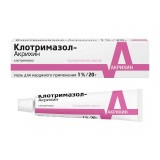 Клотримазол-Акрихин мазь 1% 20 г