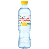 Святой источник напиток 0.5л вода с соком лимона и ароматом мяты