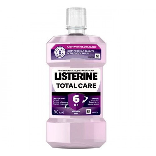 Listerine Total care ополаскиватель для полости рта 500 мл
