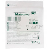 Matopat matocomp салфетки марлевые стерильные 5х5см 8слоев 17ниток 5 шт