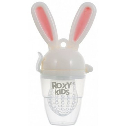 Ниблер для прикорма малышей розовый bunny twist ROXY-KIDS