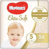 Huggies Elite Soft подгузники 12-22кг 56 шт