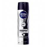 Nivea for men дезодорант-спрей невидимый для черного и белого 150мл