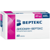 Диосмин-ВЕРТЕКС таб 600 мг 60 шт