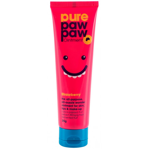 Pure Paw Paw восстанавливающий бальзам для губ и тела Клубничный смузи 25 г