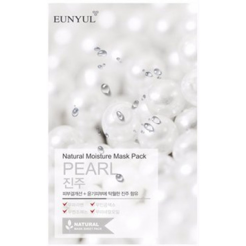 Eunyul natural moisture mask маска для лица тканевая 22мл с экстрактом жемчуга