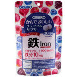 Orihiro железо таб 120 шт с витаминами