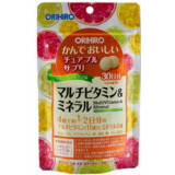 Orihiro мультивитамины и минералы таб 120 шт тропические фрукты