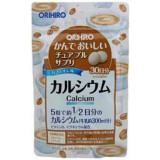 Orihiro кальций+витамин d таб 150 шт со вкусом кофе