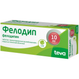 Фелодип таблетки с пролонгированным высвобождением п/п/о 10 мг 30 шт