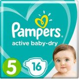 Pampers active baby dry подгузники junior 11-16кг 16 шт